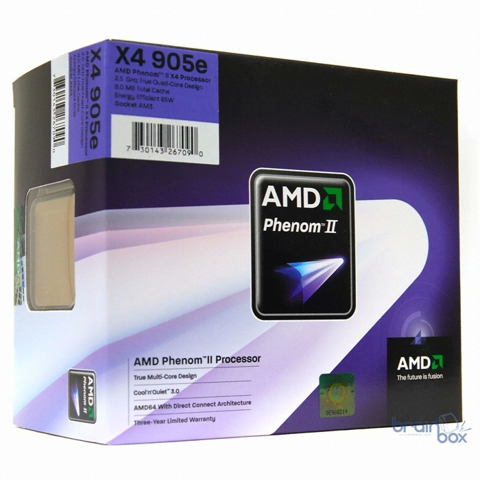 AMD 페넘II-X4 905e (데네브) (정품)_이미지