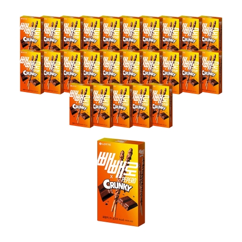 롯데제과 크런키 빼빼로 39g (25개)_이미지