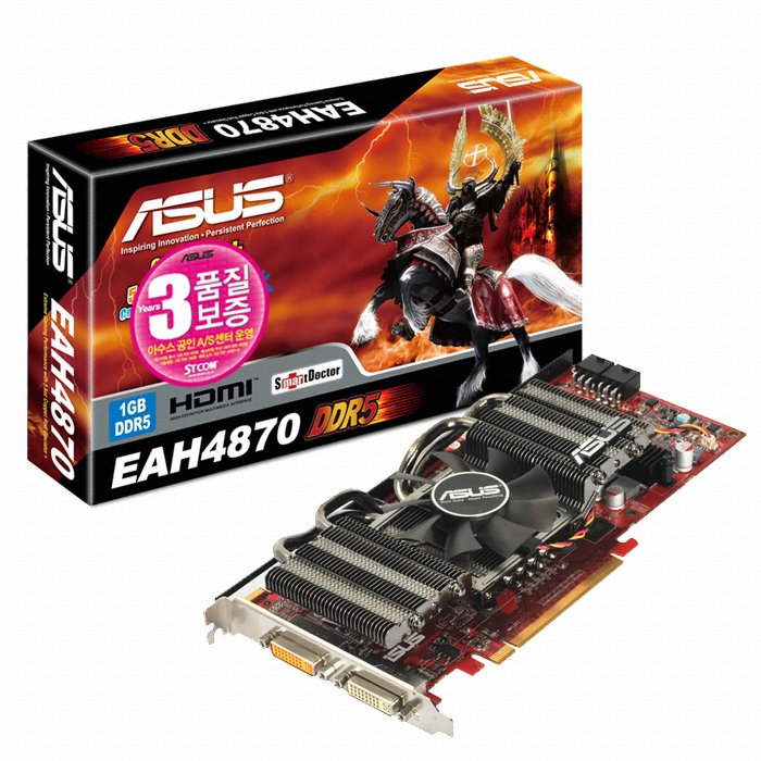 ASUS 라데온 HD 4870 EAH4870 다크나이트 1GB_이미지