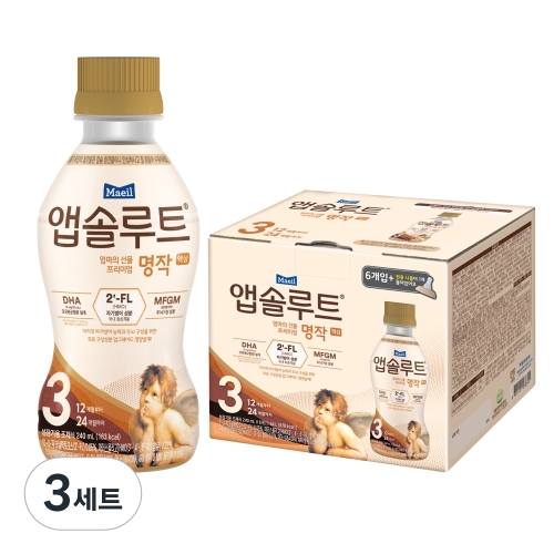 �������� �ۼַ�Ʈ ���� 2FL �׻� ���� 3�ܰ� 240ml 6�� + ���� ��Ʈ 18��