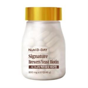 뉴트리디데이 시그니처 맥주효모 비오틴 800mg 60정 [1개]