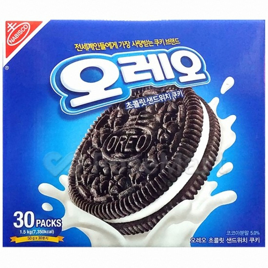 몬델리즈 오레오 화이트크림 30개입 1.5kg (1개)