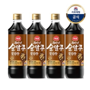 해표 순알콩 국간장 840ml (4개)_이미지