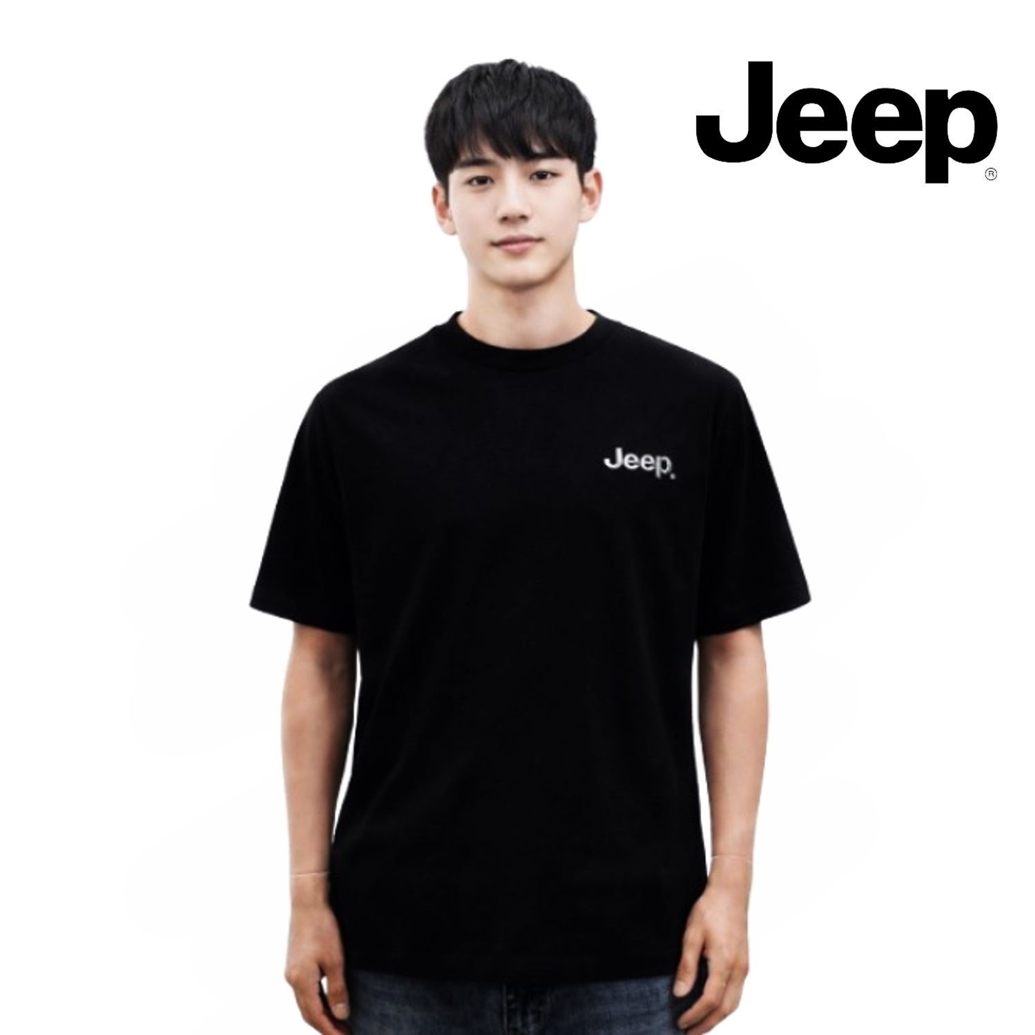 JEEP 데일리 스몰로고 반팔티셔츠 092 092R2DT