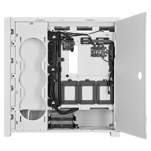 CORSAIR iCUE 5000X RGB QL Edition (트루 화이트)_이미지