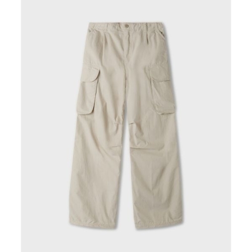�̷��� �ľ��� Wide Cotton Nylon Cargo Pants F WHTAF4921F