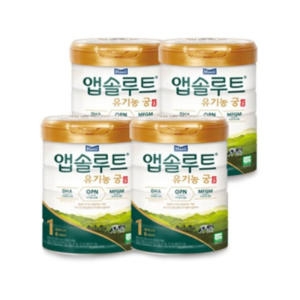 매일유업 2021 앱솔루트 유기농 궁 1단계 800g (4개)
