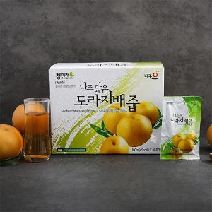 자연맛남 나주농협 맑은 도라지 배즙 100ml x 100포_이미지