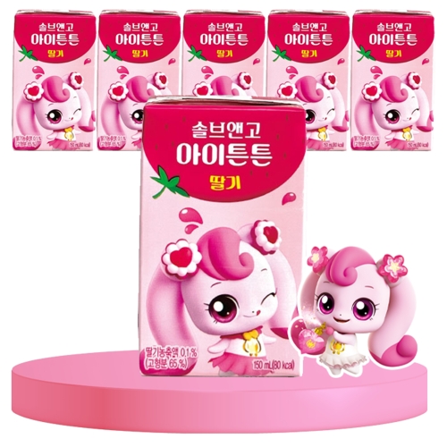 웅진 캐치티니핑 솔브앤고 아이튼튼 초코맛 150mL (6개)_이미지