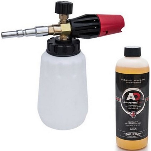 AD 스노우폼 샴푸 매지폼 500ml + 오토너드 스노우폼랜스 1L
