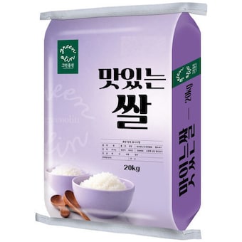 그린올린 2026 햅쌀 맛있는 <b>쌀</b> <b>20kg</b>