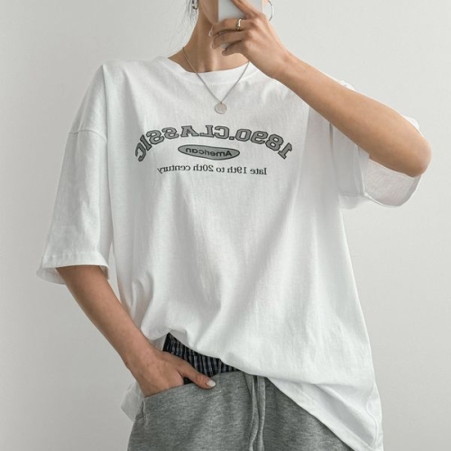 아이우먼 아메리칸센추리티셔츠 NSX295M602 빅사이즈_이미지