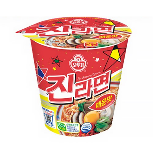 오뚜기 진라면컵 매운맛 65g (60개)_이미지