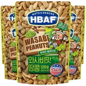 HBAF 와사비맛 땅콩 120g (20개)_이미지