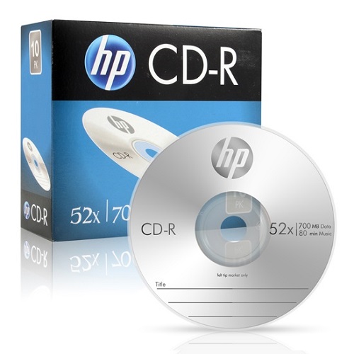 HP CD-R 700MB 52x 슬림 (1장)