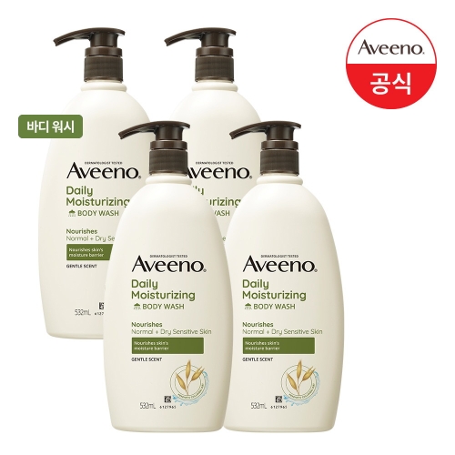 아비노  아비노  A 데일리 바디워시 532ml x4개