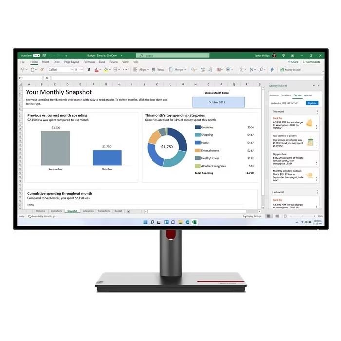 레노버 ThinkVision P27h-30_이미지