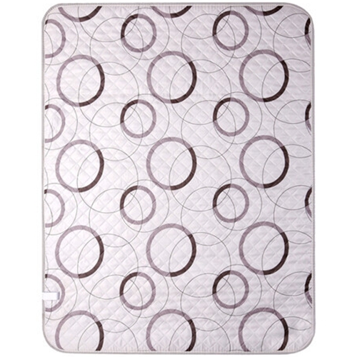 일월 동그라미 워셔블 탄소매트 (더블 + 더블)_이미지