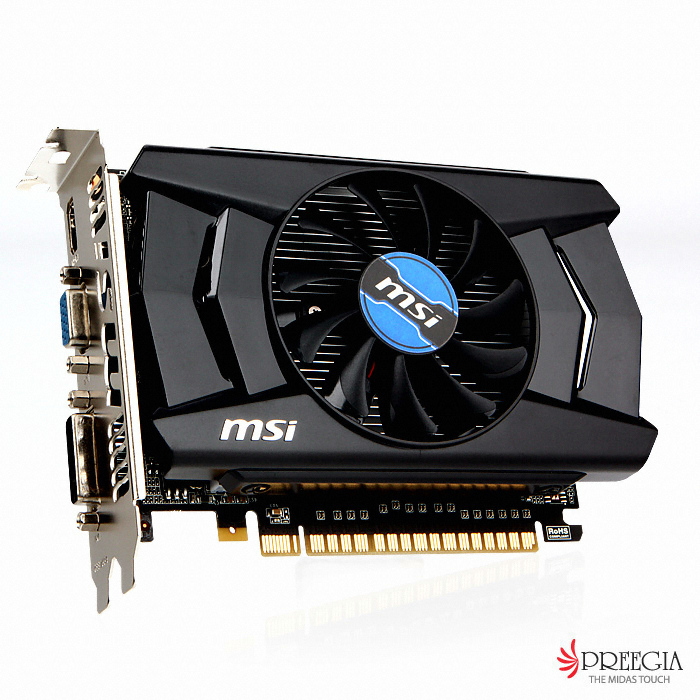 MSI 지포스 GT740 블랙 아머 D3 2GB 대원씨티에스_이미지