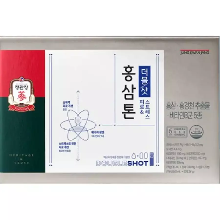홍삼톤 더블샷 피로&스트레스 28병