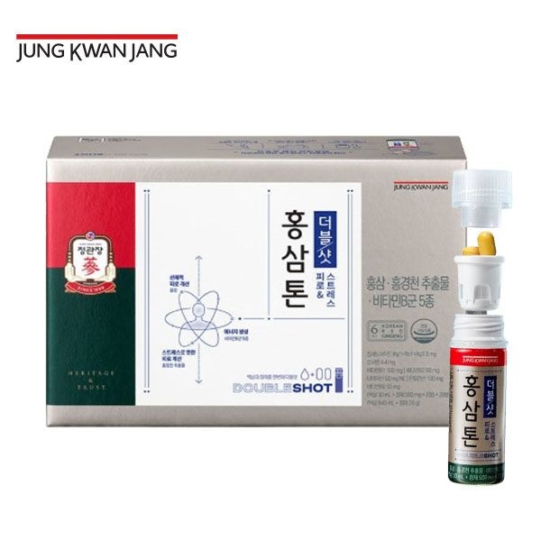 정관장 홍삼톤 더블샷 피로&스트레스 28병 (1개)_이미지