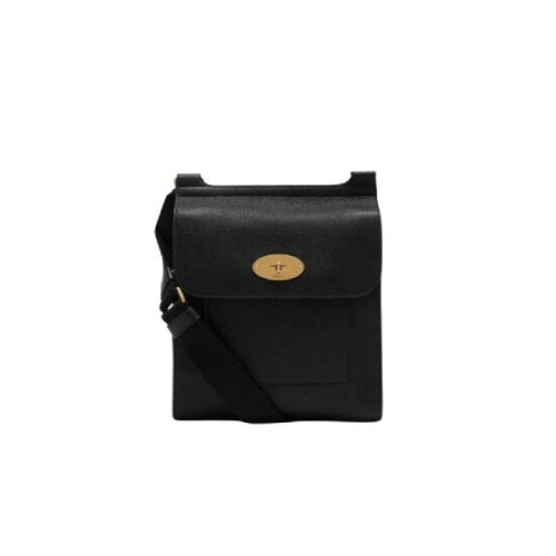 멀버리 클래식 그레인 안토니 메신저 백 블랙 HH4645-205A100