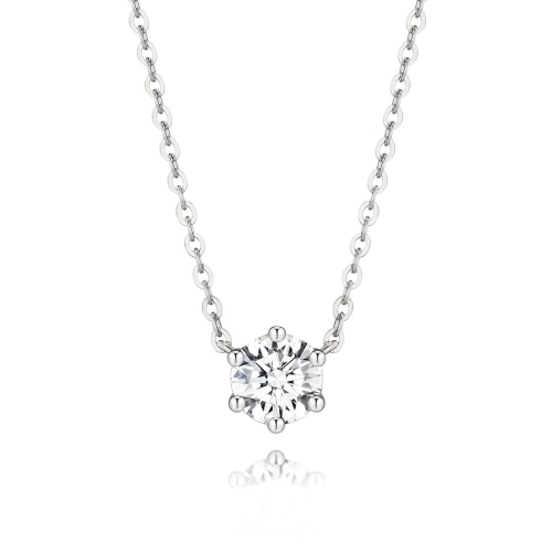 로제도르 드롭렛프롱 랩다이아 5부 목걸이_2C0100011