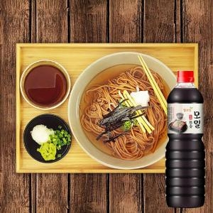 모밀소바쯔유0.9L 냉모밀 메밀국수용 간장