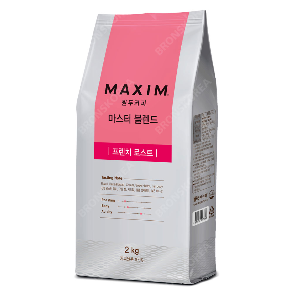 동서식품 맥심 마스터 블렌드 프렌치로스트 2kg [1개]