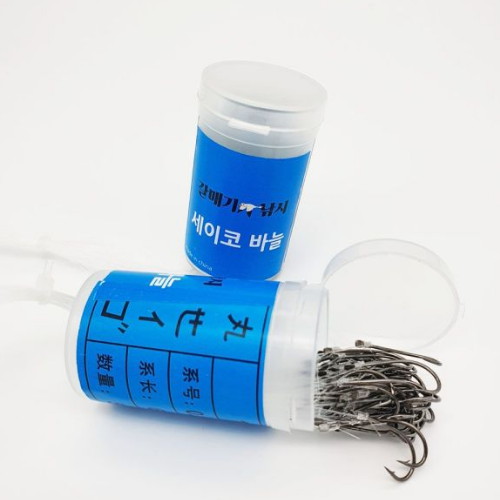 갈매기낚시 세이코바늘 벌크 지누 묶음바늘 원투 채비