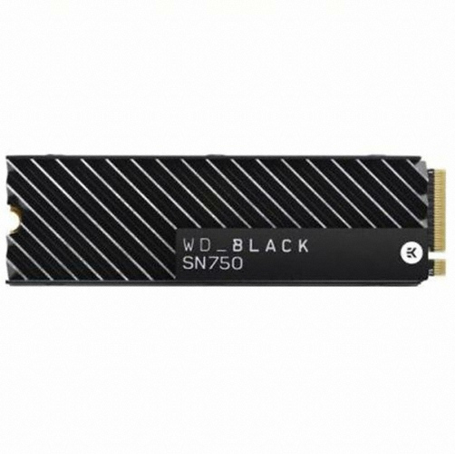 Western Digital WD BLACK SN750 히트싱크 M.2 NVMe 해외구매 (500GB)_이미지