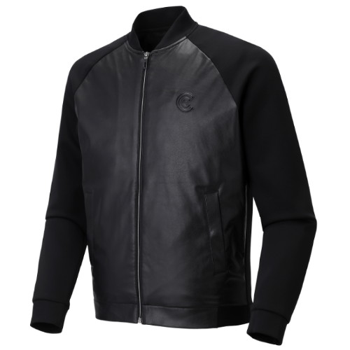 레더라이크 스타디움 점퍼 CGMJK33302BK