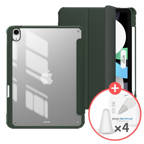 더제이로드 제이로드 iPad Air 11 M2 베이직 슈퍼클리어 애플펜슬 홀더 케이스