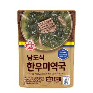 오뚜기 남도식 한우미역국 500g (7개)
