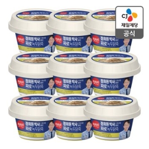 CJ제일제당 햇반 라이스플랜 파로녹두닭죽 265g (9개)_이미지