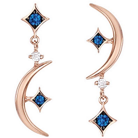 미니골드 블루밍 루아 귀걸이 ELKM4099