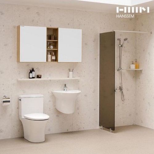 한샘 하이바스 어반포레 거실욕실_이미지