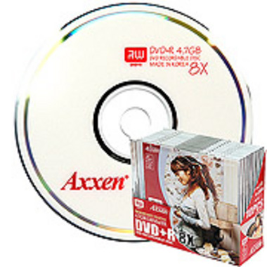 Axxen DVD-R 4.7GB 8X ���� 10�� �̼��� SP