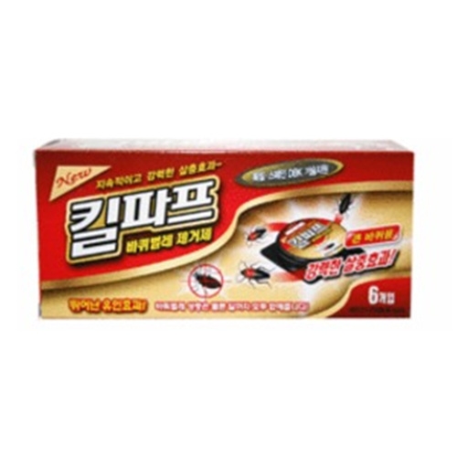  한국디비케이 킬파프 바퀴벌레 제거제(큰바퀴용) [1팩(6개)]