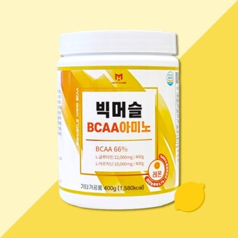 보령헤비메스 빅머슬 <b>BCAA</b> 아미노 레몬 400g