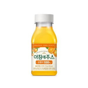 서울우유 아침에주스 오렌지 210ml (60개)_이미지