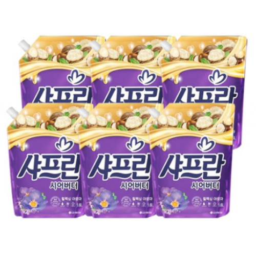 샤프란 릴렉싱 아로마 리필 1.6L (6개)_이미지
