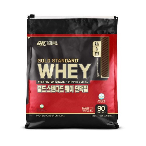옵티멈뉴트리션 골드 스탠다드 웨이 단백질 초콜릿 2.74kg (1개)_이미지