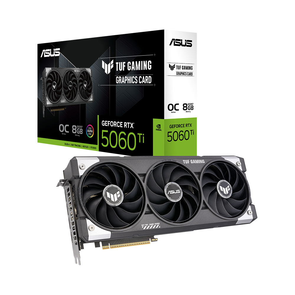 ASUS TUF Gaming 지포스 RTX 5060 TI OC D7 8GB 대원씨티에스_이미지