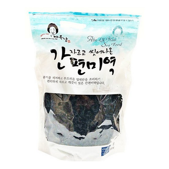 남포물산 안옥남 자르고 씻어나온 간편미역 300g (6개)_이미지