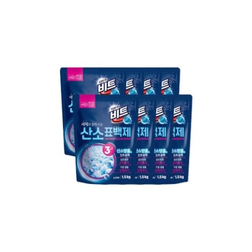 비트 O2 산소표백제 리필 1.5kg (8개)_이미지