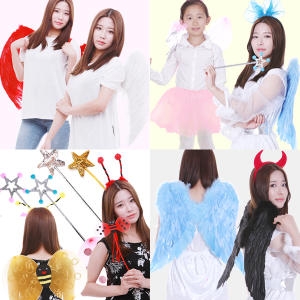 파티공구 원형천사머리띠