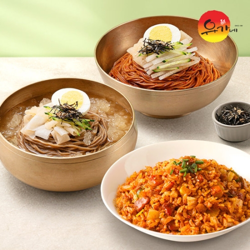 유가네닭갈비 물비빔막국수 5인분 + 닭갈비 볶음밥 210g x 5개_이미지