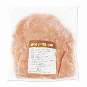 동양냉동푸드 <b>닭</b><b>가슴</b><b>살</b> 다짐육 <b>1kg</b>