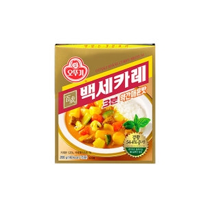 오뚜기 3분 백세카레 약간매운맛 200g (6개)
